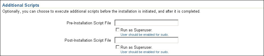 Additonal Scripts section.