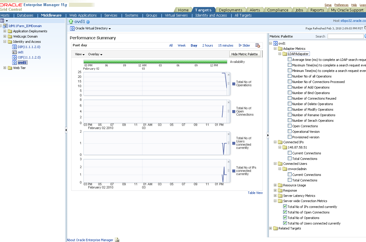 Access Server Home Page