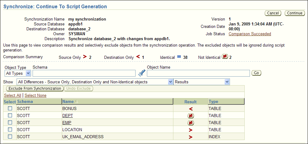 Script Generation Step