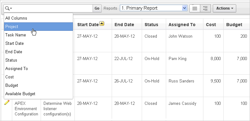 Description of ir_select_col_rpt.gif follows