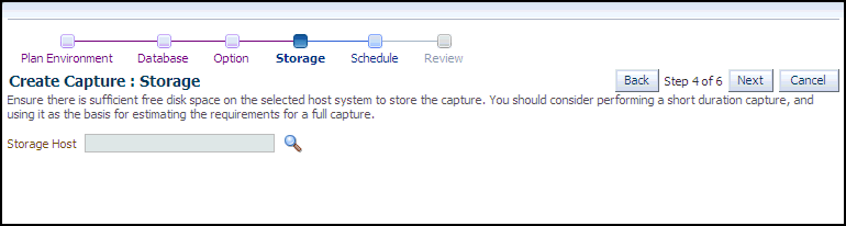 Description of the illustration dbr_capture_storage.gif follows