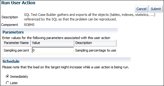 Description of the illustration run_user_action.gif follows